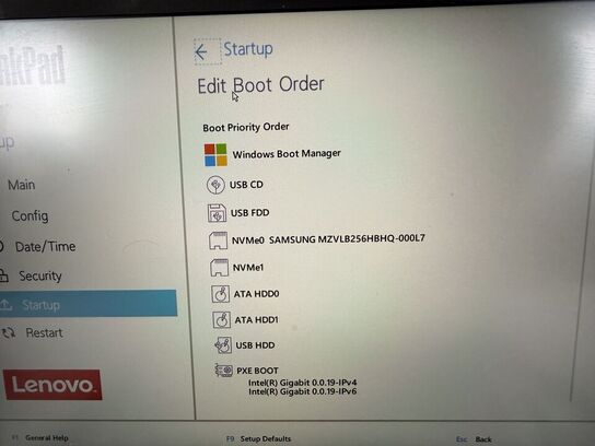 Bærbar computer LENOVO X1 Carbon 7th gen.