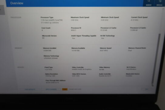 Bærbar computer DELL XPS 13 9305