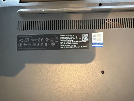 Bærbar computer LENOVO V130-14IKB