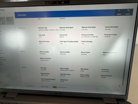 Bærbar computer DELL Latitude 7440