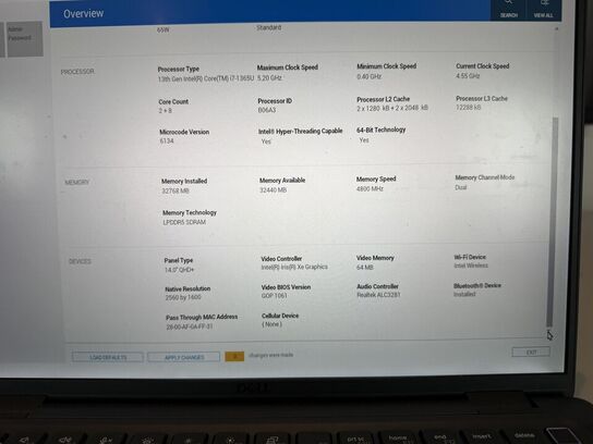 Bærbar computer DELL Latitude 7440