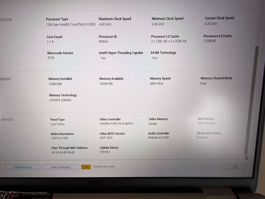 Bærbar computer DELL Latitude 7440