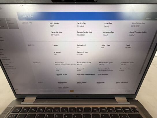 Bærbar computer DELL Latitude 7440