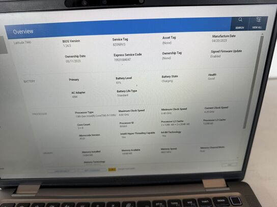 Bærbar computer DELL Latitude 7440