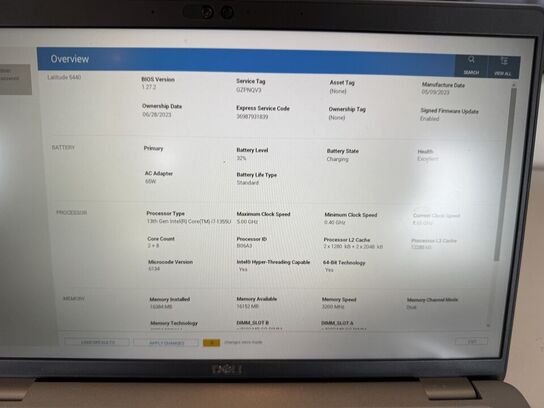Bærbar computer DELL Latitude 5440