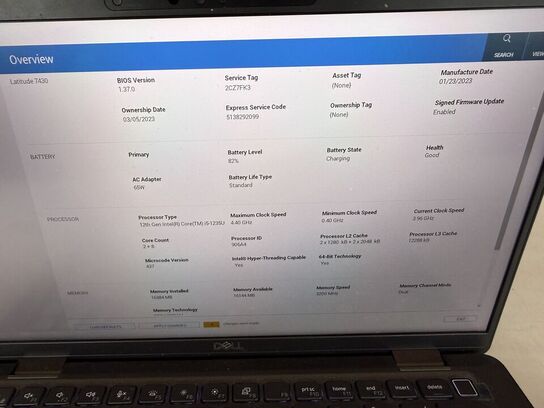 Bærbar computer DELL Latitude 7430