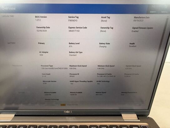 Bærbar computer DELL Latitude 7440