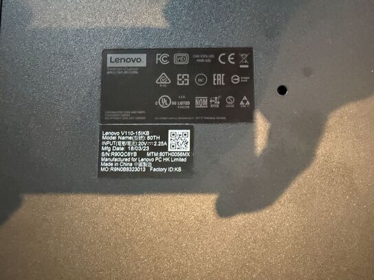 Bærbar computer LENOVO V110-15IKB