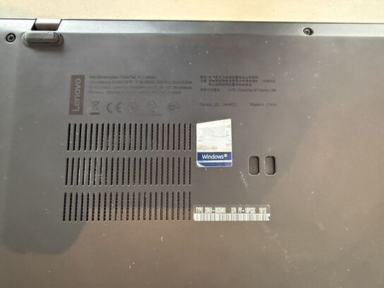 Bærbar computer LENOVO X1 Carbon 6th Gen.