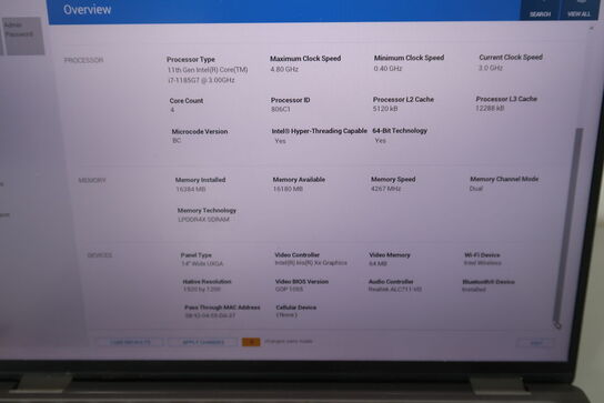 Bærbar computer DELL Latitude 9420