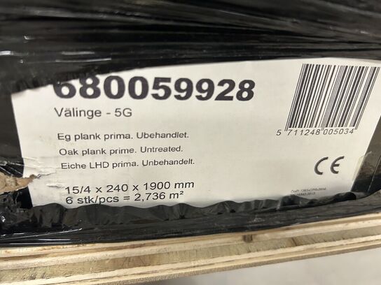 Välinge trægulv 5m2