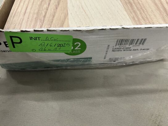 Nordic White Ash trægulv 7,5m2