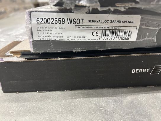 Berryalloc trægulv 7m2