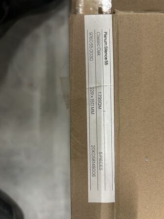 Ege laminatgulv 34m2