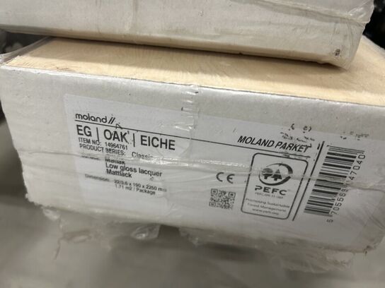 Moland trægulv 3,5m2