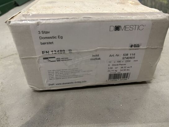 Domestic trægulv 3,5m2