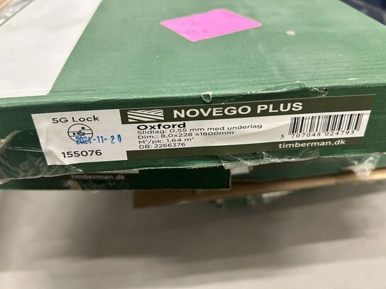 Novego Plus laminatgulv 9,8m2