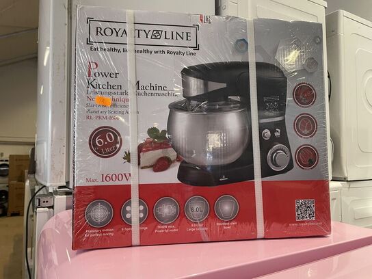 Køkkenmaskine ROYALTY LINE. 1600W, 6,0 liter.