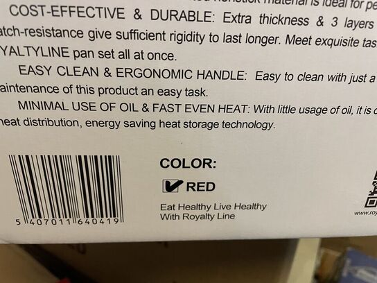 Gryde/pandesæt ROYALTY LINE.