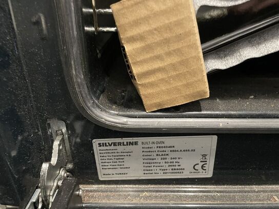 Indbygningsovn, brugt. SILVERLINE.