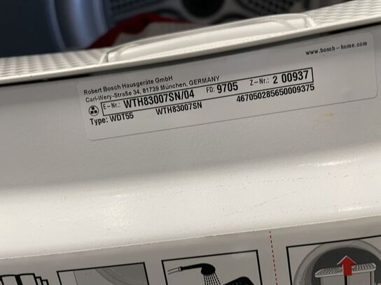 Tørretumbler, brugt. BOSCH