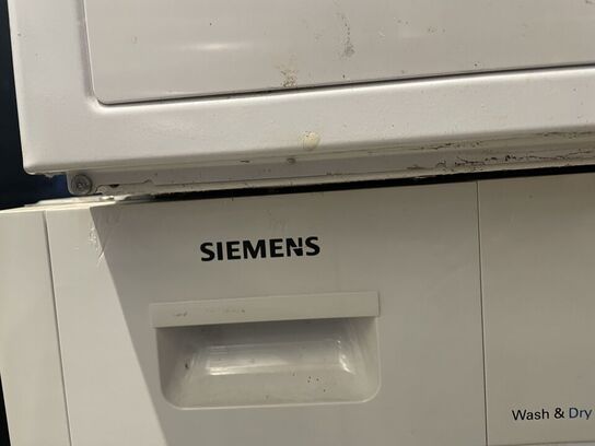 Integreret vask/tør, brugt. SIEMENS.