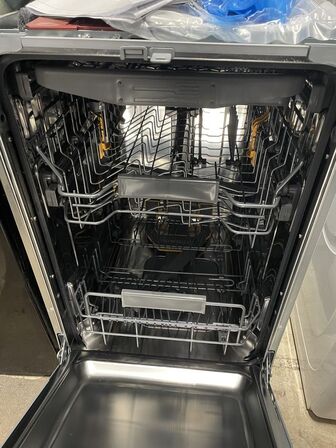 Opvaskemaskine, brugt. BAUKNECHT. Indbygningsmodel.