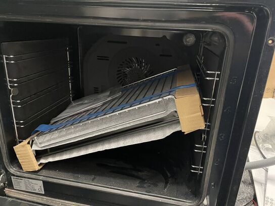 Indbygningsovn, brugt. SILVERLINE.