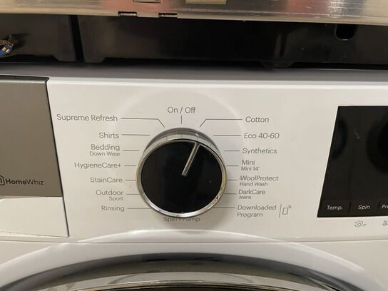 Vaskemaskine, brugt. GRUNDIG. GR5500