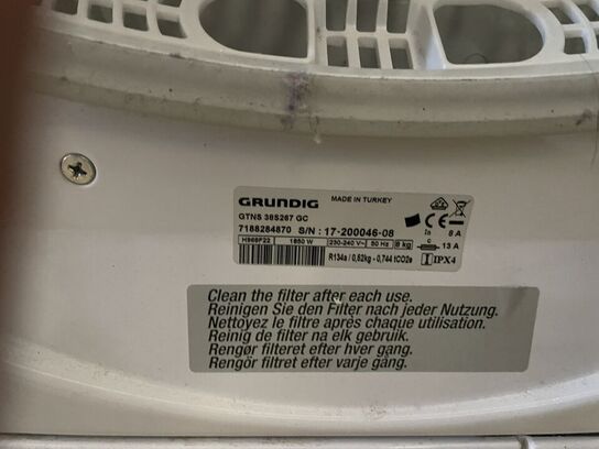 Tørretumbler, brugt. GRUNDIG.