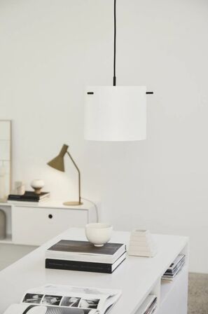 Frandsen fm 1954 pendel ø28 hvid(ubrugt)