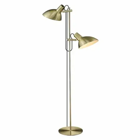 Halo design metropole gulvlampe 2 antique brass(ubrugt)
