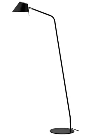 Frandsen office gulvlampe matt black 140 cm(ubrugt)