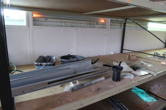 Lager & byggematerialer: Pallereol, værktøj mv. 