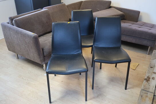 Hjørnesofa mflg. 3 stk. stole BOCONCEPT Model: DX456