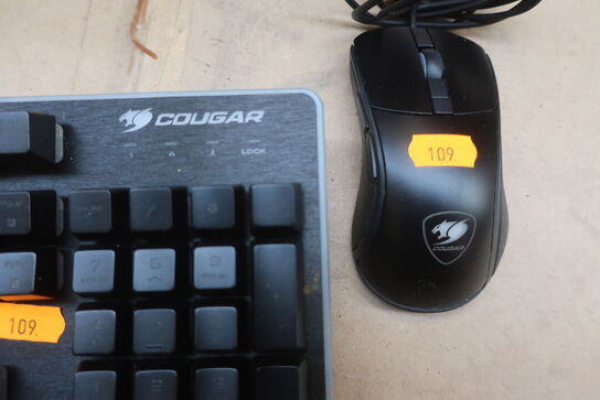 2 stk. skærme MSI OPTIXG27C2 med mus og tastatur