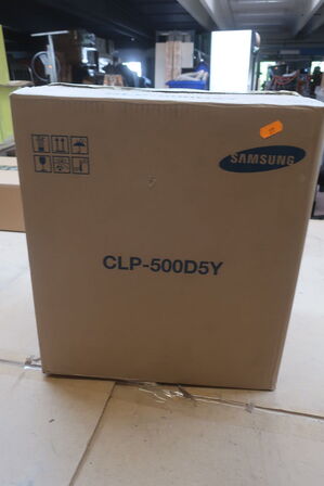 4 stk. toner SAMSUNG CLP-500D5Y