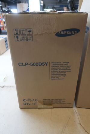 7 stk. toner SAMSUNG CLP-500D5Y