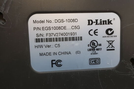 3 stk. switch D-LINK