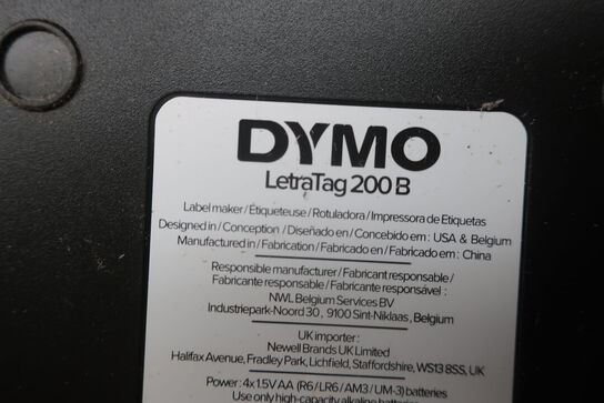 2 stk. labelprinter DYMO letratag 