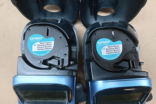2 stk. labelprinter DYMO letratag 