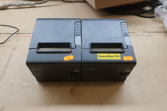 2 stk. bonprinter EPSON