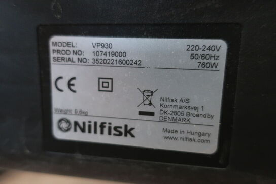 Støvsuger NILFISK VP930