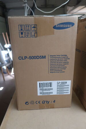 8 stk. toner SAMSUNG CLP-500D5M