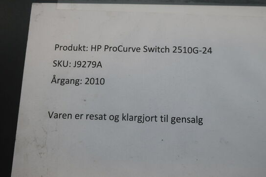 Switch HP J9279A