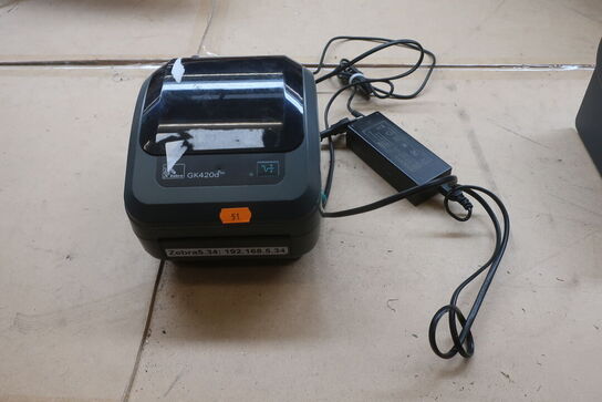 Labelprinter ZEBRA GK420D
