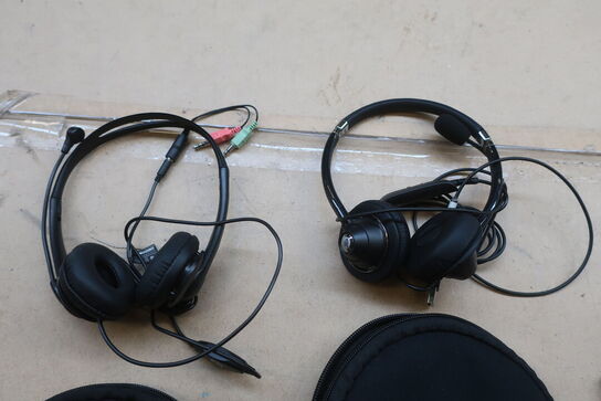 3 stk. hovertelefoner HP