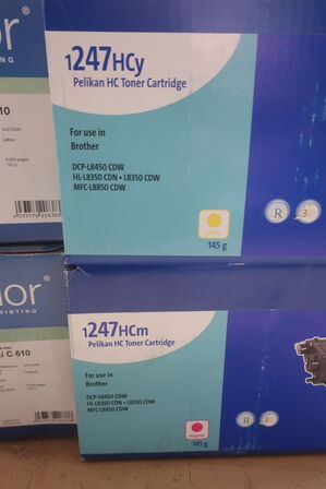 8 stk. toner 