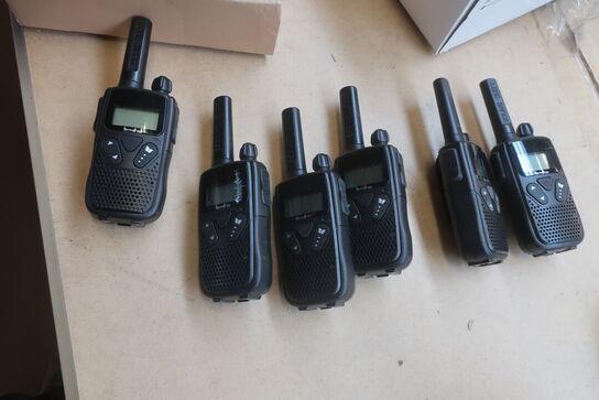 9 stk. Walkie-talkie BILTEMA