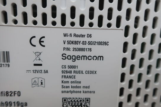 Router SAGEMCOM D6
